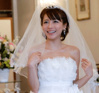 釈由美子結婚式写真